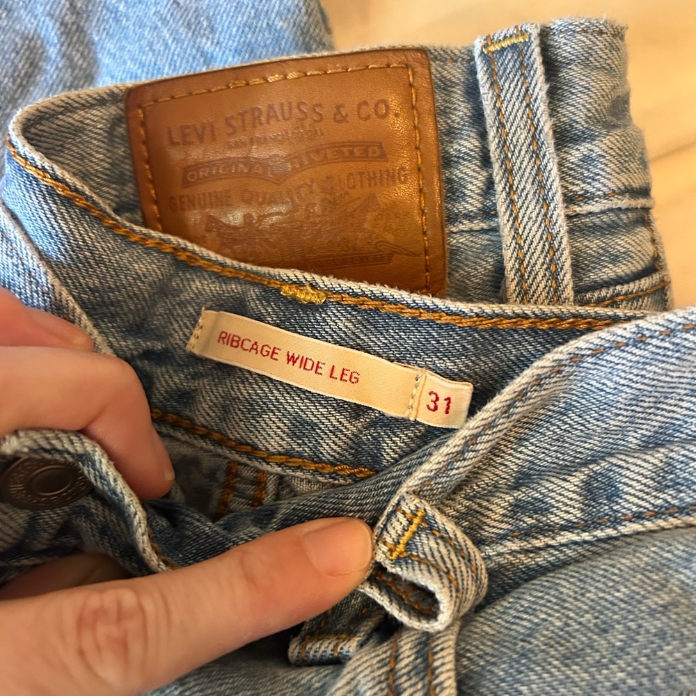 Levi ribcage wide leg jeans - Picture 5 of 5